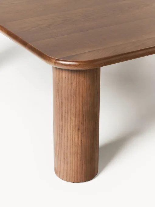 Westwing Collection Mesa de centro de madera de roble Didi