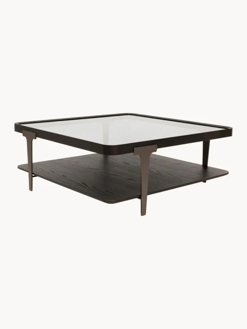 Kare Design Mesa de centro de madera de fresno Divine