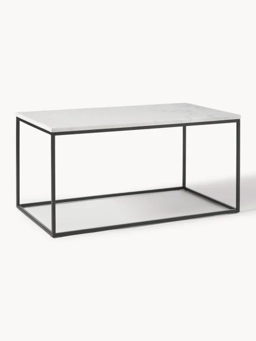 Westwing Collection Mesa de centro de mármol Alys