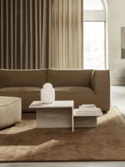 Ferm Living Mesa de centro de travertino con dos tableros Distinct^ Mesas De Centro|Mesas De Centro