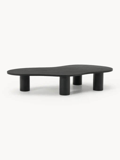 Westwing Collection Mesa de centro grande de madera de roble con forma orgánica Didi^ Mesas De Centro|Mesas De Centro
