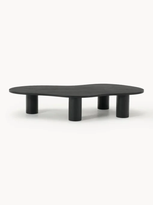 Westwing Collection Mesa de centro grande de madera de roble con forma orgánica Didi^ Mesas De Centro|Mesas De Centro