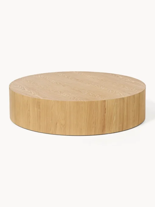 Westwing Collection Mesa de centro grande redonda de madera Dan^ Mesas De Centro|Mesas De Centro