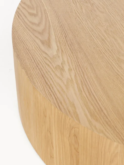 Westwing Collection Mesa de centro grande redonda de madera Dan^ Mesas De Centro|Mesas De Centro