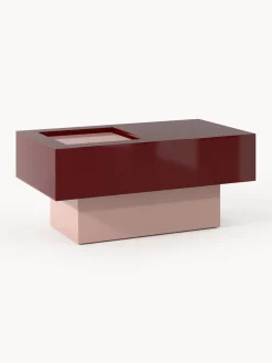 Westwing Collection Mesa de centro rectangular con espacio de almacenamiento Alessa