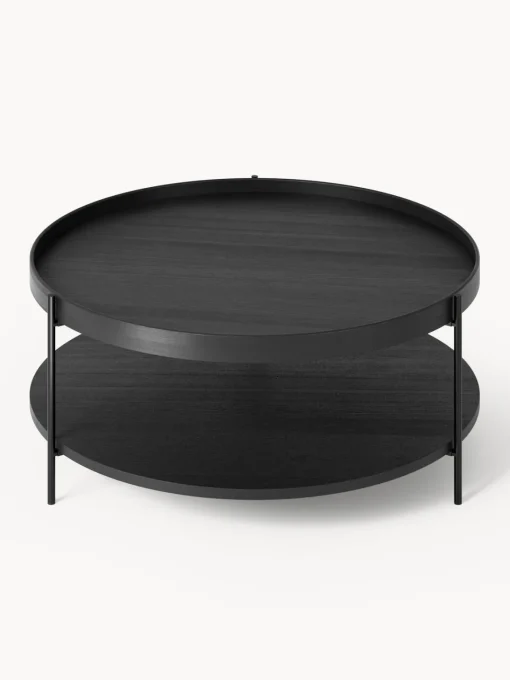 Westwing Collection Mesa de centro redonda de madera Renee^ Mesas De Centro|Mesas De Centro