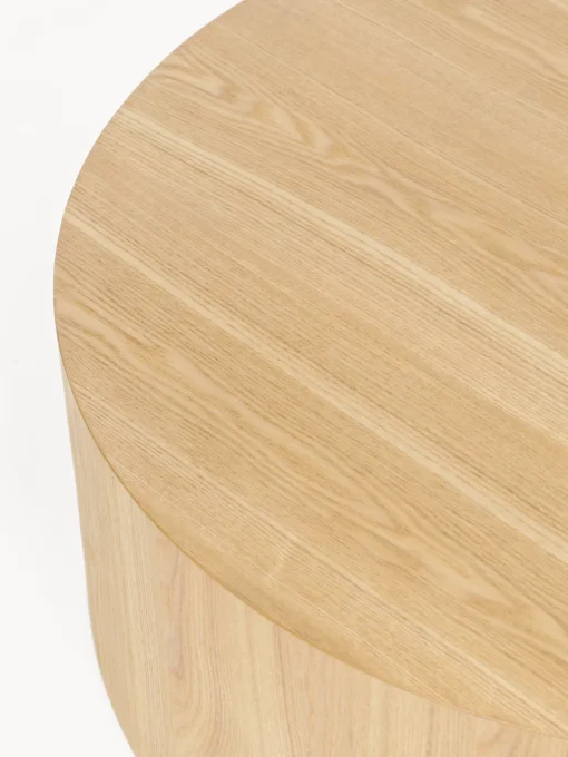 Westwing Collection Mesa de centro redonda de madera Dan^ Mesas De Centro|Mesas De Centro