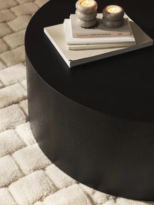 Westwing Collection Mesa de centro redonda de madera Dan^ Mesas De Centro|Mesas De Centro