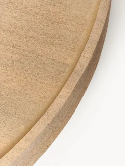Westwing Collection Mesa de centro redonda XL de madera de mango Benno
