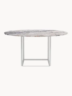 New Works Mesa de comedor con tablero de mármol Florence, Ø 145 cm^ Mesas De Comedor|Mesas De Comedor