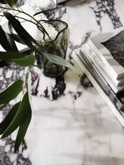 New Works Mesa de comedor con tablero de mármol Florence, Ø 145 cm^ Mesas De Comedor|Mesas De Comedor