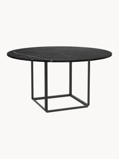 New Works Mesa de comedor con tablero de mármol Florence, Ø 145 cm