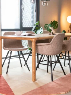 Zuiver Mesa de comedor de madera Storm, tamaños diferentes
