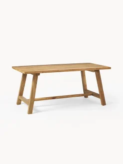 Westwing Collection Mesa de comedor de madera de teca Lawas, tamaños diferentes
