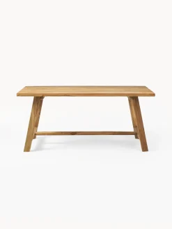 Westwing Collection Mesa de comedor de madera de teca Lawas, tamaños diferentes