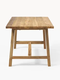 Westwing Collection Mesa de comedor de madera de teca Lawas, tamaños diferentes