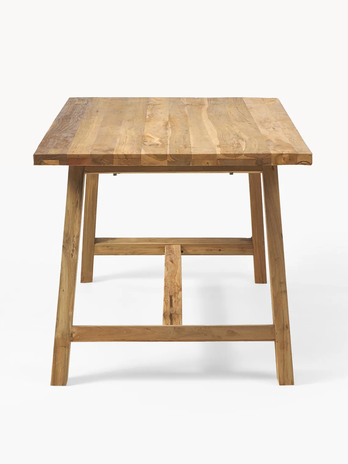 Westwing Collection Mesa de comedor de madera de teca Lawas, tamaños diferentes