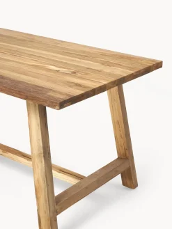 Westwing Collection Mesa de comedor de madera de teca Lawas, tamaños diferentes