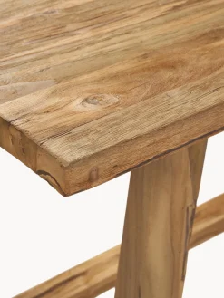 Westwing Collection Mesa de comedor de madera de teca Lawas, tamaños diferentes