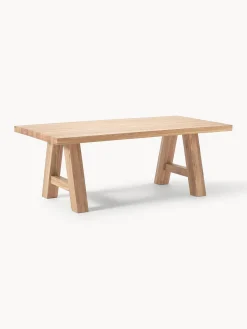 Westwing Collection Mesa de comedor de madera de roble Ashton, tamaños diferentes