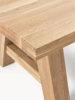 Westwing Collection Mesa de comedor de madera de roble Ashton, tamaños diferentes