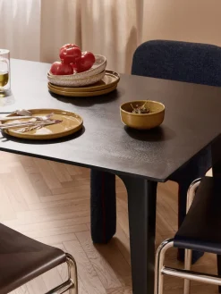 Westwing Collection Mesa de comedor de madera de mango Archie, tamaños diferentes