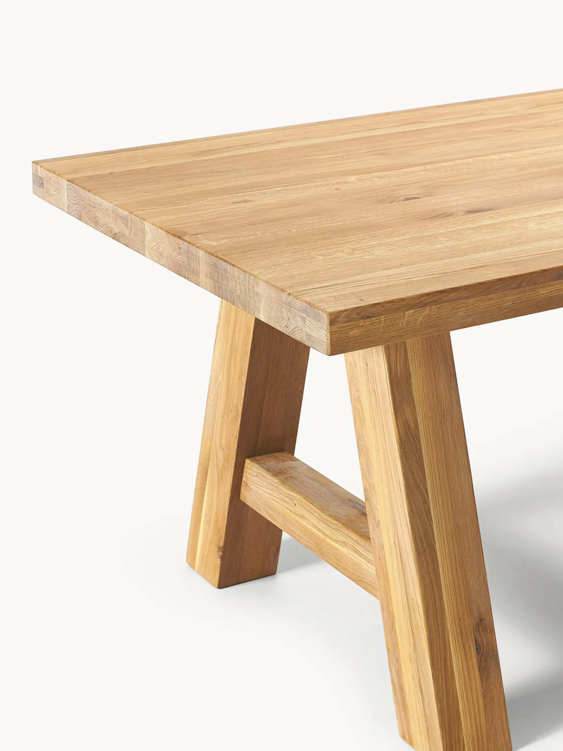 Westwing Collection Mesa de comedor de madera de roble Ashton, tamaños diferentes^ Mesas De Comedor|Mesas De Comedor