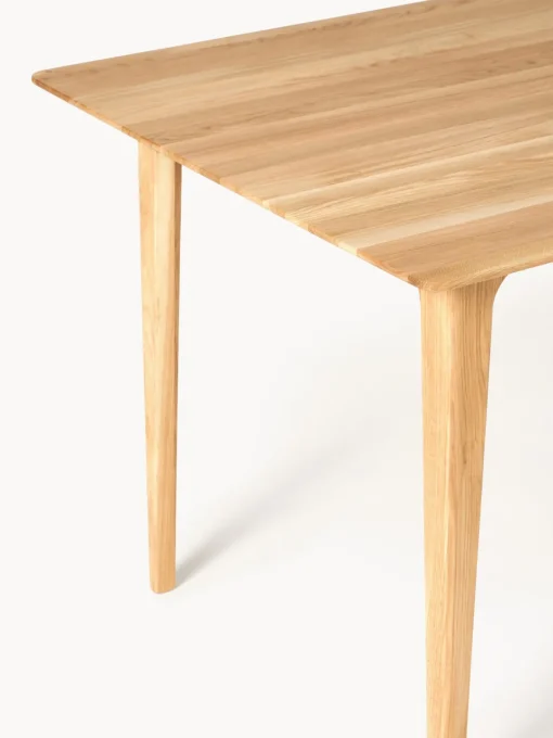 Westwing Collection Mesa de comedor de madera de roble maciza Archie, tamaños diferentes