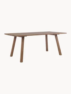 Bizzotto Mesa de comedor de madera para interior y exterior Glasgow
