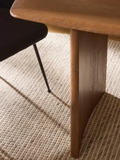 Westwing Collection Mesa de comedor de madera de roble Chandler, tamaños diferentes^ Mesas De Comedor|Mesas De Comedor