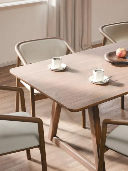 Westwing Collection Mesa de comedor de madera de roble Nik, tamaños diferentes^ Mesas De Comedor|Mesas De Comedor