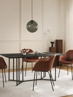 Westwing Collection Mesa de comedor de madera de mango Luca, tamaños diferentes