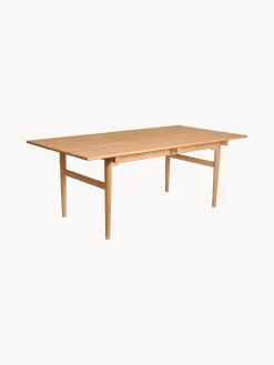 Carl Hansen & Søn Mesa de comedor de madera de haya CH32, tamaños diferentes