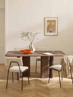 Westwing Collection Mesa de comedor de madera de roble Jolka, tamaños diferentes^ Mesas De Comedor|Mesas De Comedor