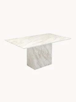 Kare Design Mesa de comedor de mármol Artistico, 160 x 90 cm