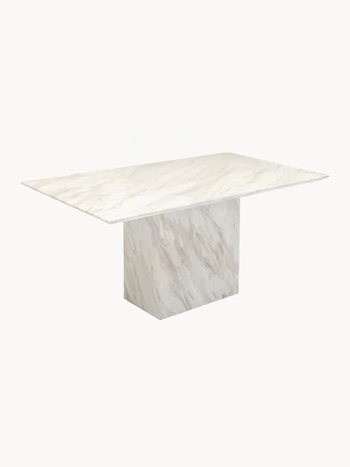 Kare Design Mesa de comedor de mármol Artistico, 160 x 90 cm