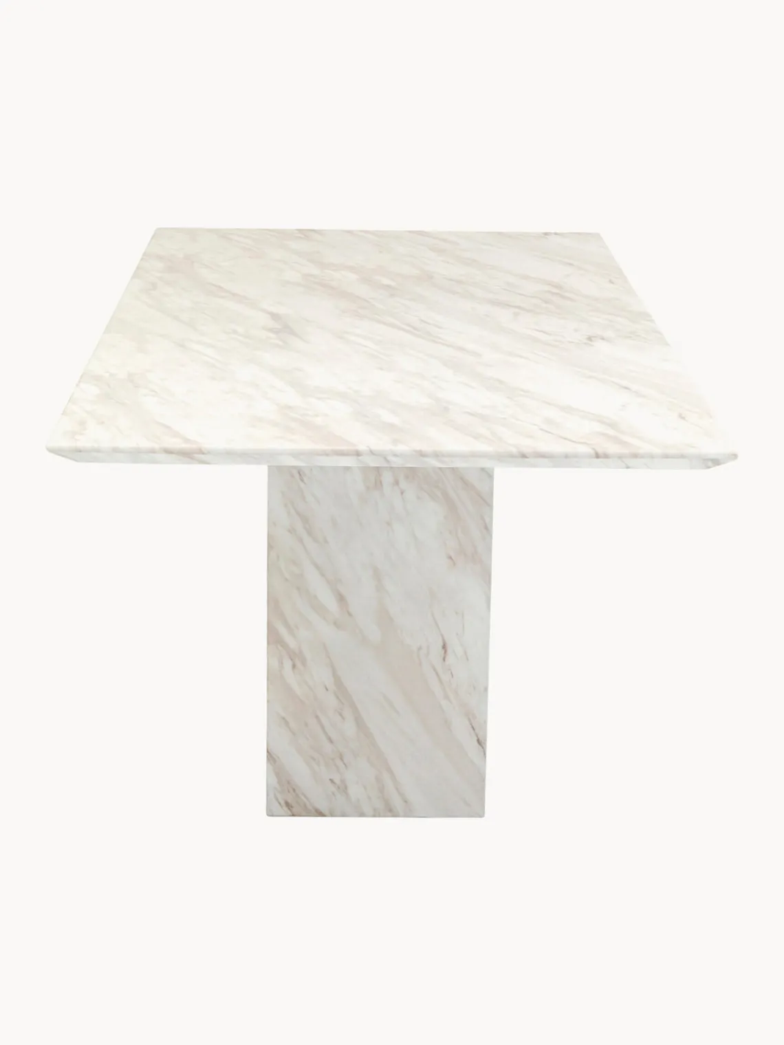Kare Design Mesa de comedor de mármol Artistico, 160 x 90 cm