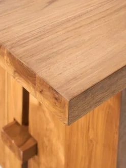 Westwing Collection Mesa de comedor de teca Hugo, tamaños diferentes^ Mesas De Comedor|Mesas De Comedor