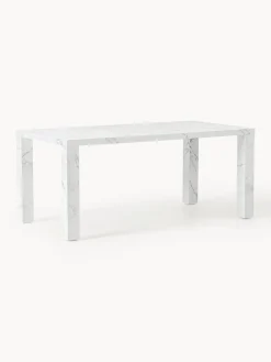 Westwing Collection Mesa de comedor en look mármol Carl