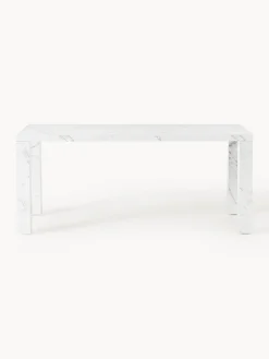 Westwing Collection Mesa de comedor en look mármol Carl