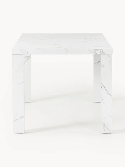 Westwing Collection Mesa de comedor en look mármol Carl