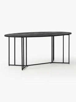 Westwing Collection Mesa de comedor ovalada de madera de mango Luca, tamaños diferentes^ Mesas De Comedor|Mesas De Comedor