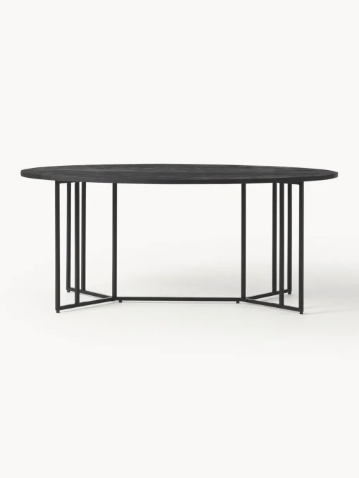 Westwing Collection Mesa de comedor ovalada de madera de mango Luca, tamaños diferentes^ Mesas De Comedor|Mesas De Comedor