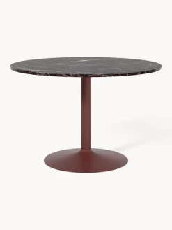 Westwing Collection Mesa de comedor ovalada de mármol Miley, tamaños diferentes^ Mesas De Comedor|Mesas De Comedor