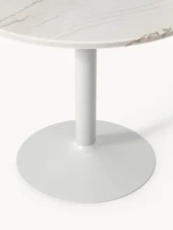 Westwing Collection Mesa de comedor ovalada de mármol Miley, tamaños diferentes^ Mesas De Comedor|Mesas De Comedor