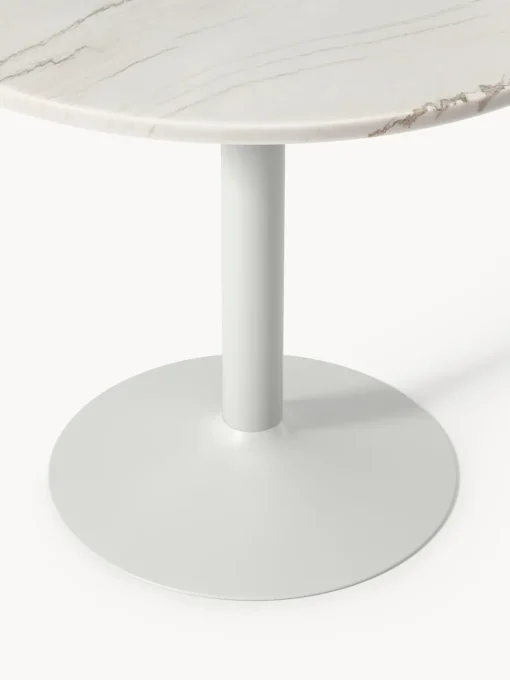 Westwing Collection Mesa de comedor ovalada de mármol Miley, tamaños diferentes^ Mesas De Comedor|Mesas De Comedor