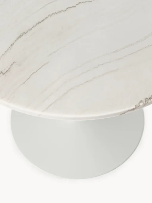 Westwing Collection Mesa de comedor ovalada de mármol Miley, tamaños diferentes^ Mesas De Comedor|Mesas De Comedor