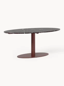 Westwing Collection Mesa de comedor ovalada de mármol Miley, tamaños diferentes^ Mesas De Comedor|Mesas De Comedor