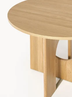 Westwing Collection Mesa de comedor redonda Apollo, tamaños diferentes