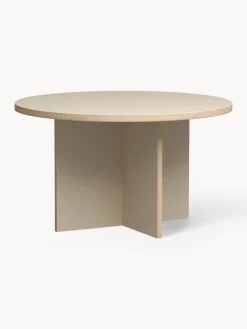 HKLIVING Mesa de comedor redonda Cirkel, Ø 129 cm